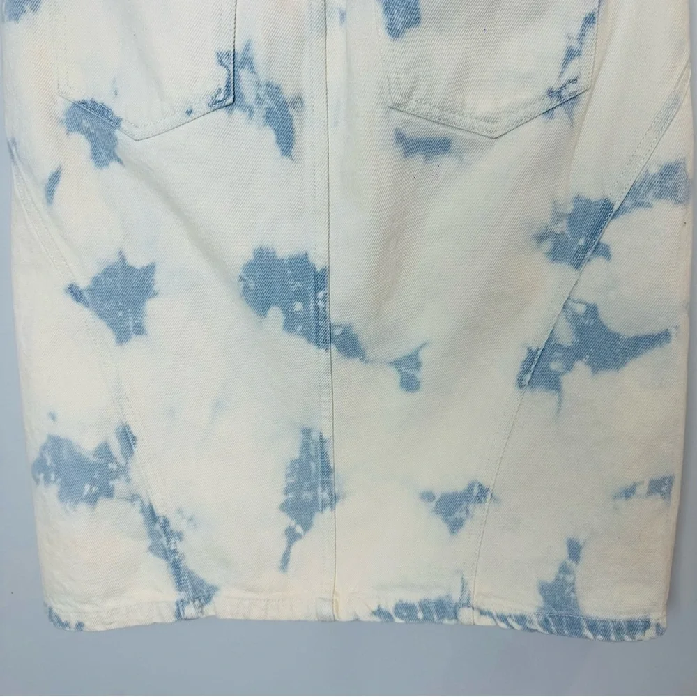 Future Collective Women's High-Rise Midi Denim Skirt Gabriella‎ Karefa 6. C68
